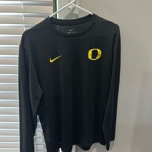 Used L Oregon dri fit long sleeve shirt